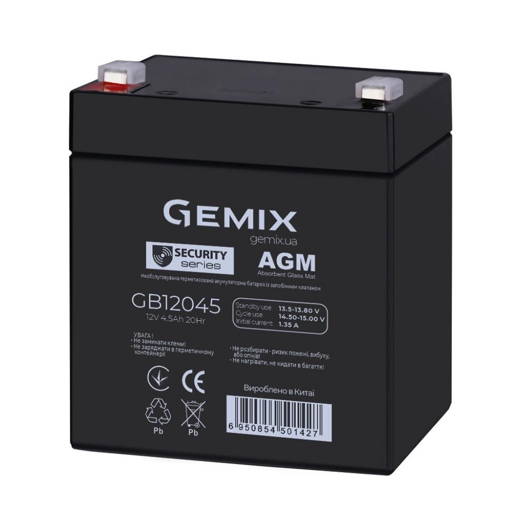 Батарея до ДБЖ Gemix GB 12В 4.5 Ач (GB12045) - зображення 2