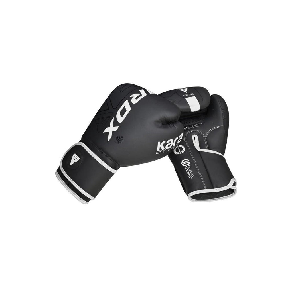 Боксерські рукавички RDX F6 Kara Matte White 8 унцій (BGR-F6MW-8OZ) - зображення 7