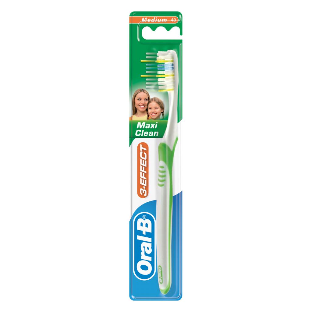 Зубна щітка Oral-B 3-Ефект Maxi Clean середня 1 шт (8888826016588) - зображення 1