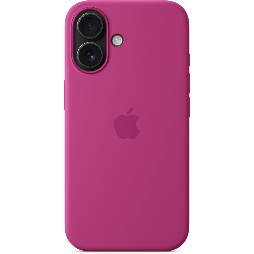 Чохол до мобільного телефона Apple iPhone16 Silicone Case with MagSafe - Fuchsia (MYY53ZM/A) - зображення 6