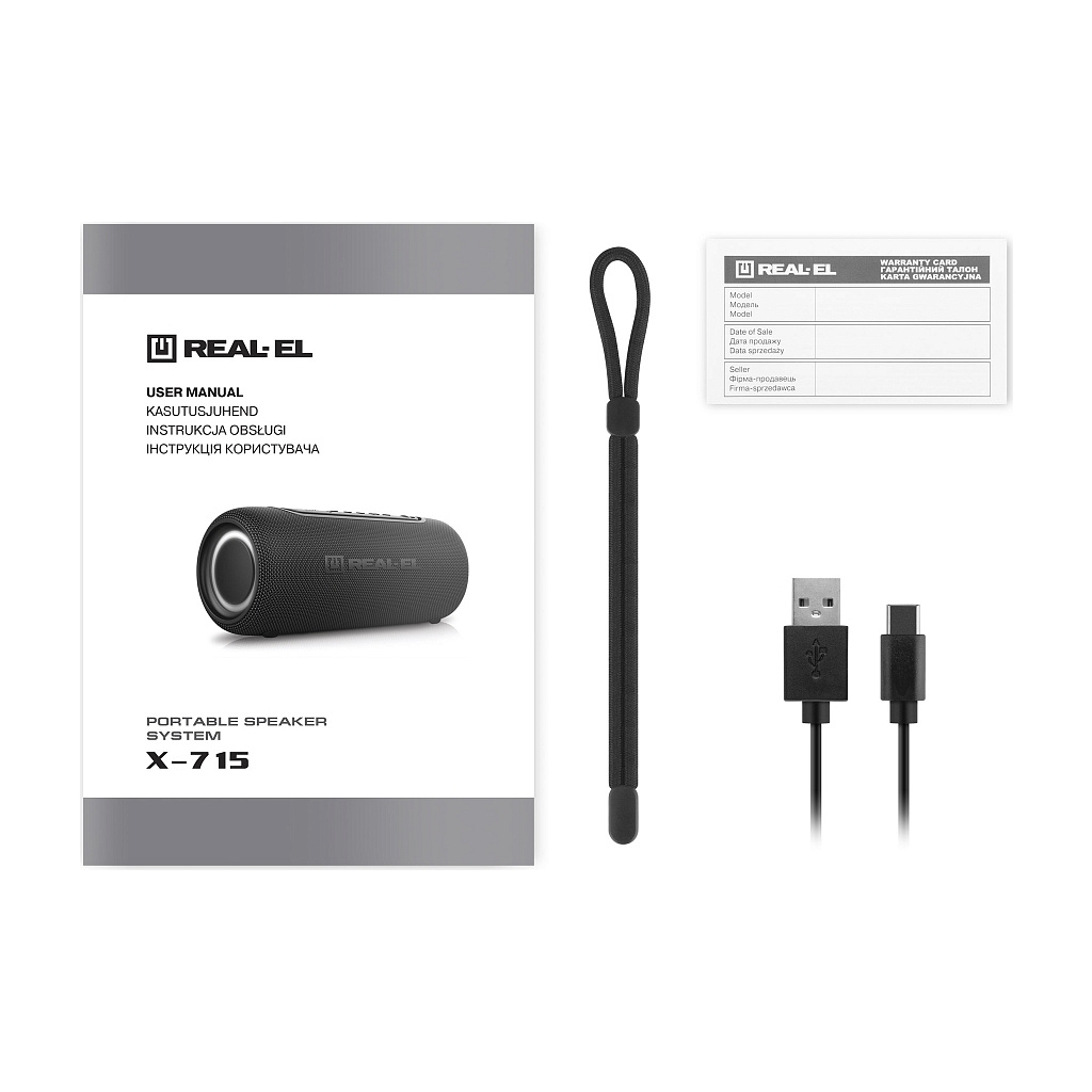 Акустична система REAL-EL X-715 (EL121600027) - зображення 11