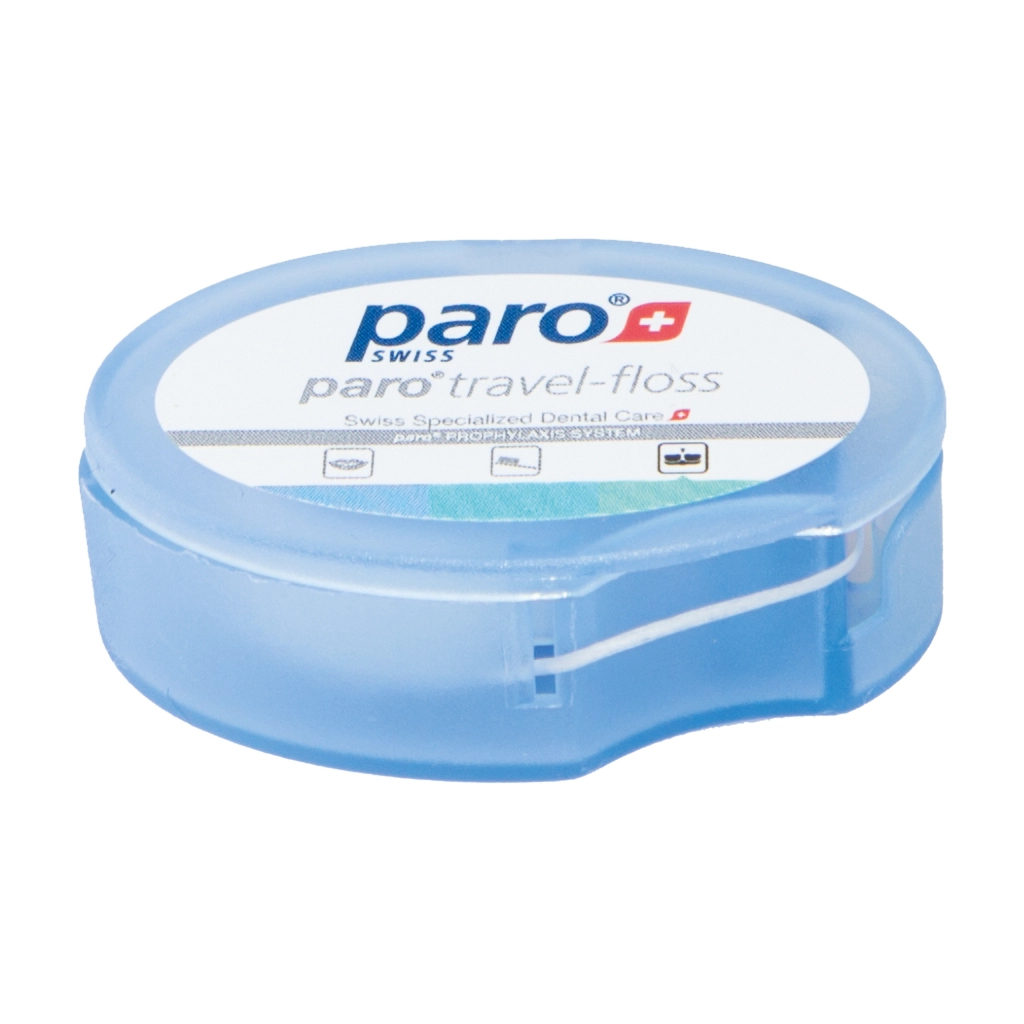 Зубна нитка Paro Swiss Travel-floss Дорожня Салатова упаковка 5 м (7.1763/3) - изображение 1