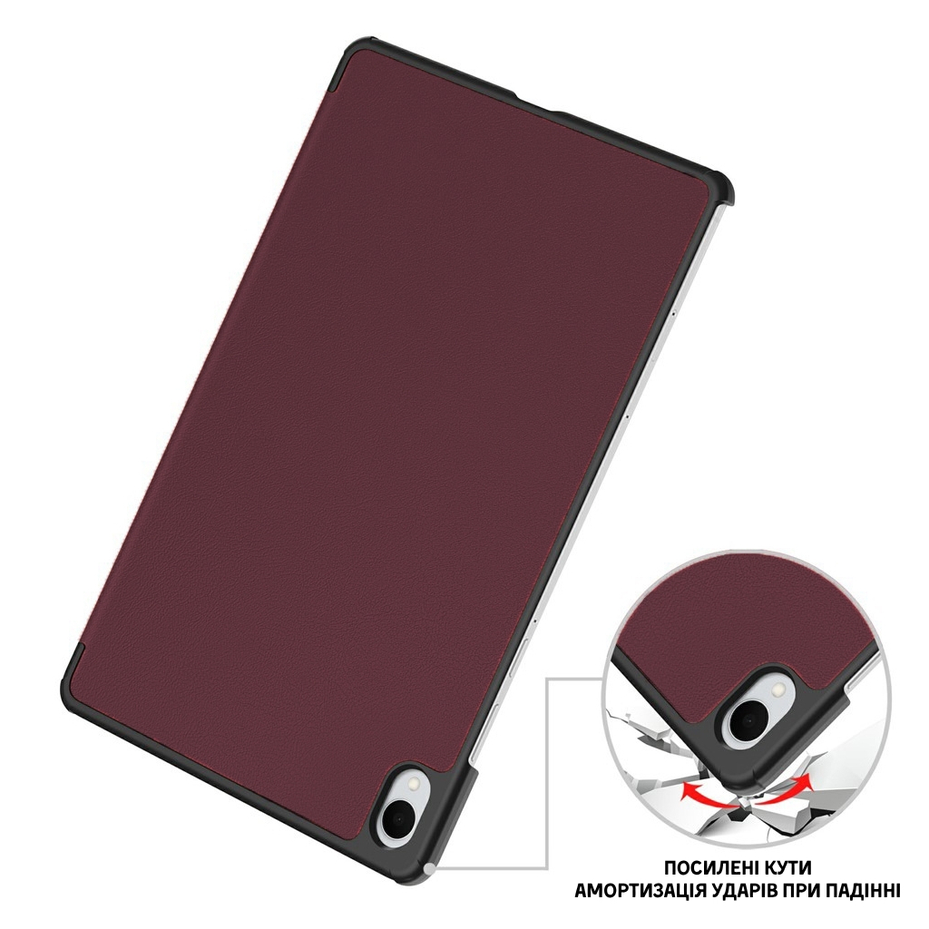 Чохол до планшета BeCover Smart Case Samsung Galaxy Tab S11 (SM-X730/X736) 11.0" Red Wine (714652) - зображення 4