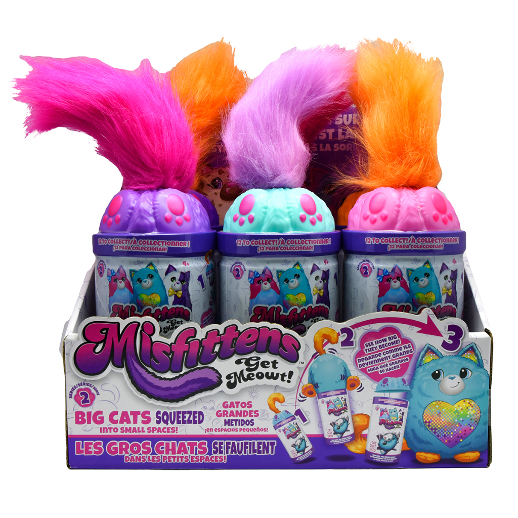 М'яка іграшка Misfittens W2 - Котик у банці (03936(W2)) - зображення 8