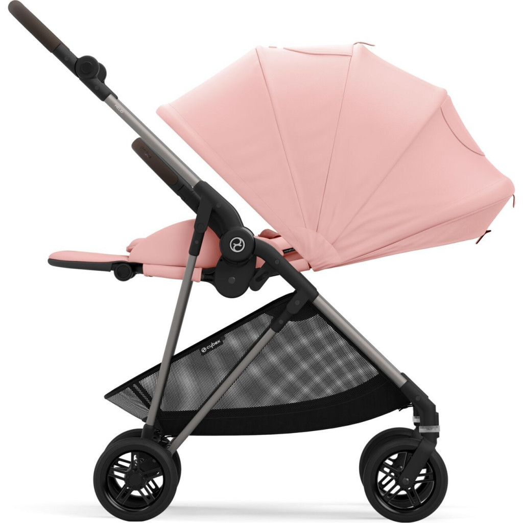 Коляска Cybex Melio Hibiscus Red (з бампером) (522002655) - зображення 6