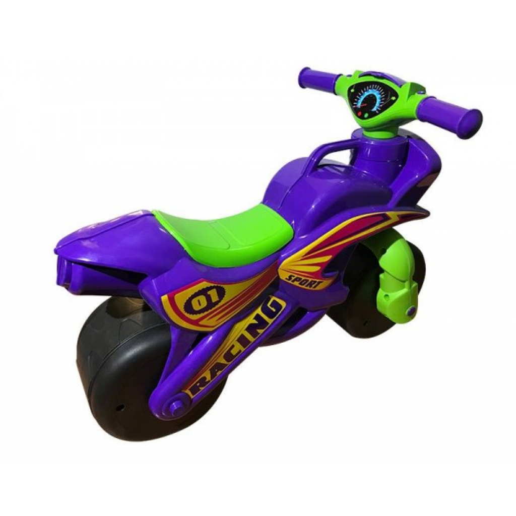 Біговел Active Baby Sport музичний зелено-фіолетовий (0139-016М) - зображення 2