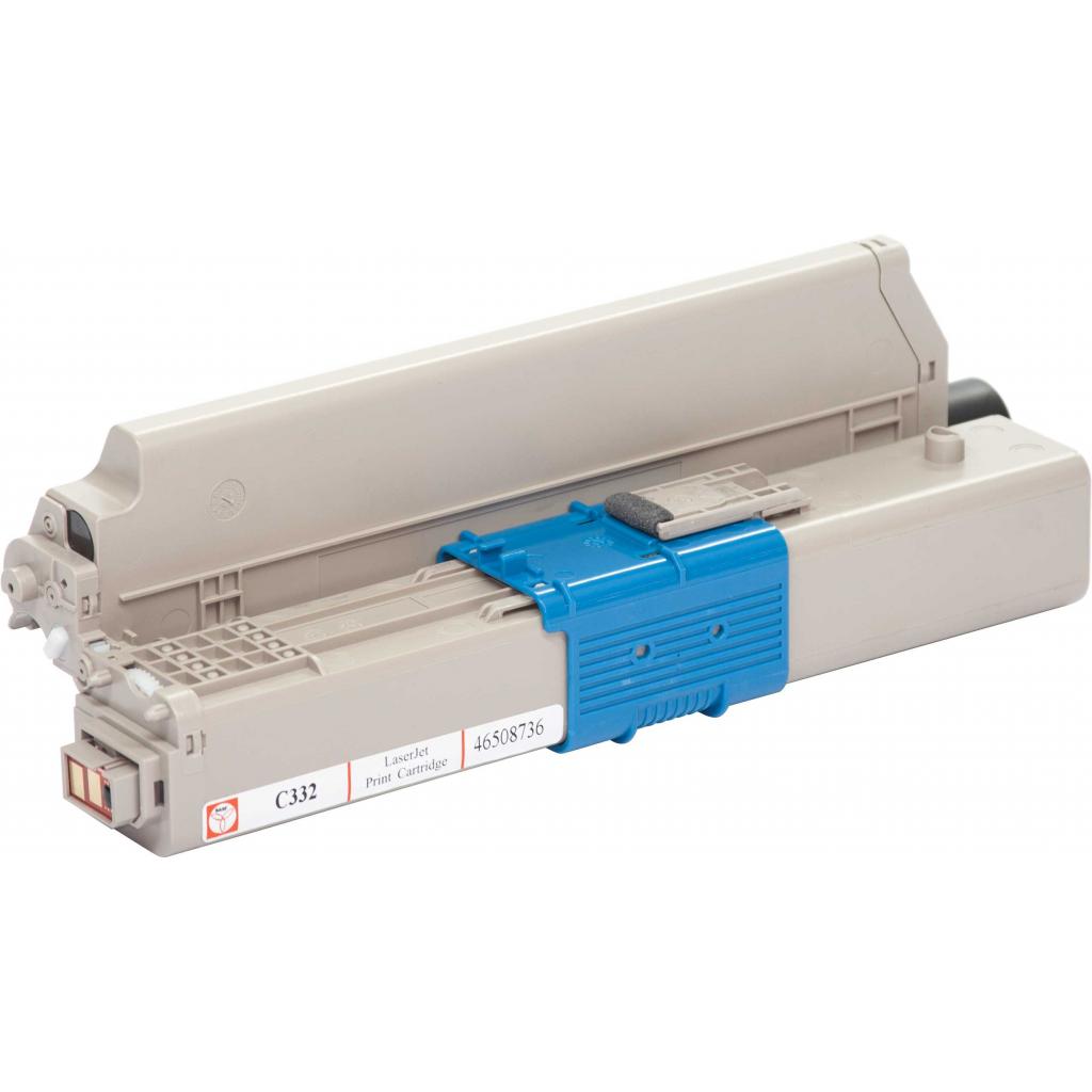 Тонер-картридж BASF OKI C332/MC363 Black 46508736 (KT-46508736) - изображение 3