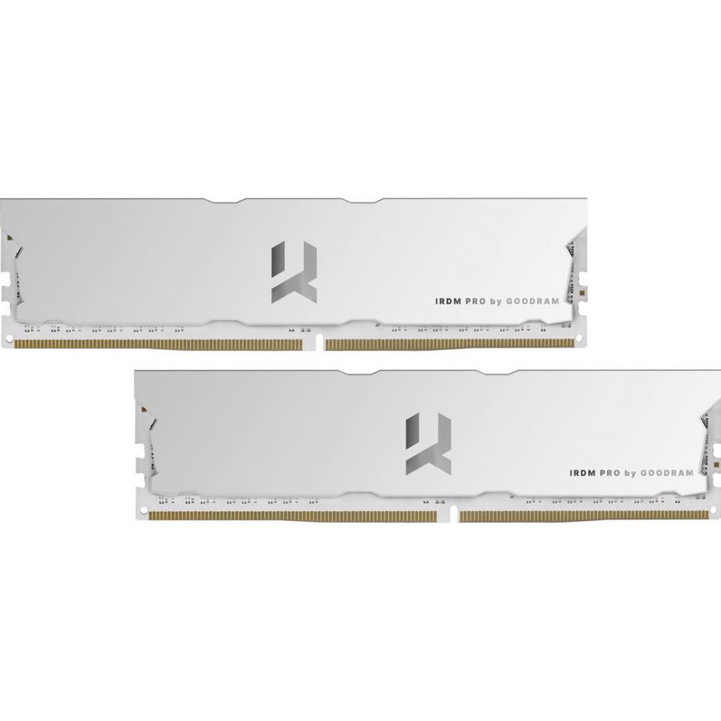 Модуль пам'яті для комп'ютера DDR4 16GB (2x8GB) 4000 MHz IRDM PRO White Goodram (IRP-W4000D4V64L18S/16GDC) - изображение 1