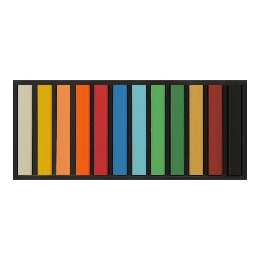 Пастель ZiBi ART Line -2 суха художня м'яка, 12 кольорів (ZB.2493) - изображение 2