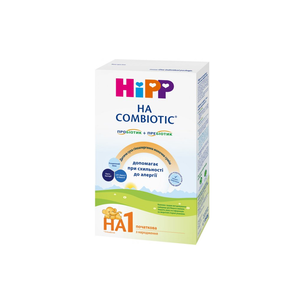 Дитяча суміш HiPP 1 Гіпоалергенна HA Combiotic початкова 350 г (9062300137658) - зображення 3