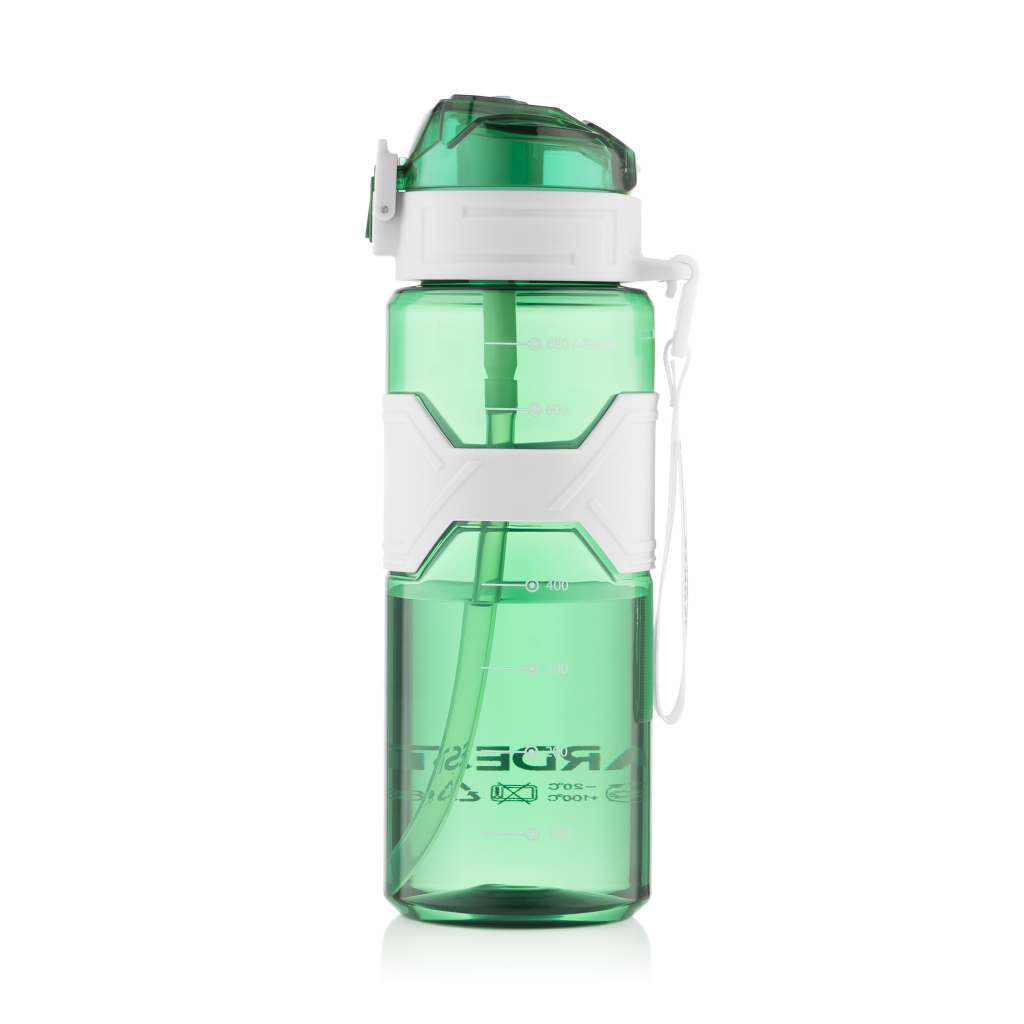 Пляшка для води Ardesto Fitness 800мл зелений (AR2280EG) - зображення 2