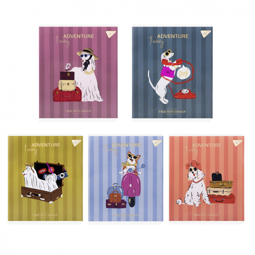 Зошит Yes Exquisite doggy А5 24 аркушів клітинка (767536) - зображення 1