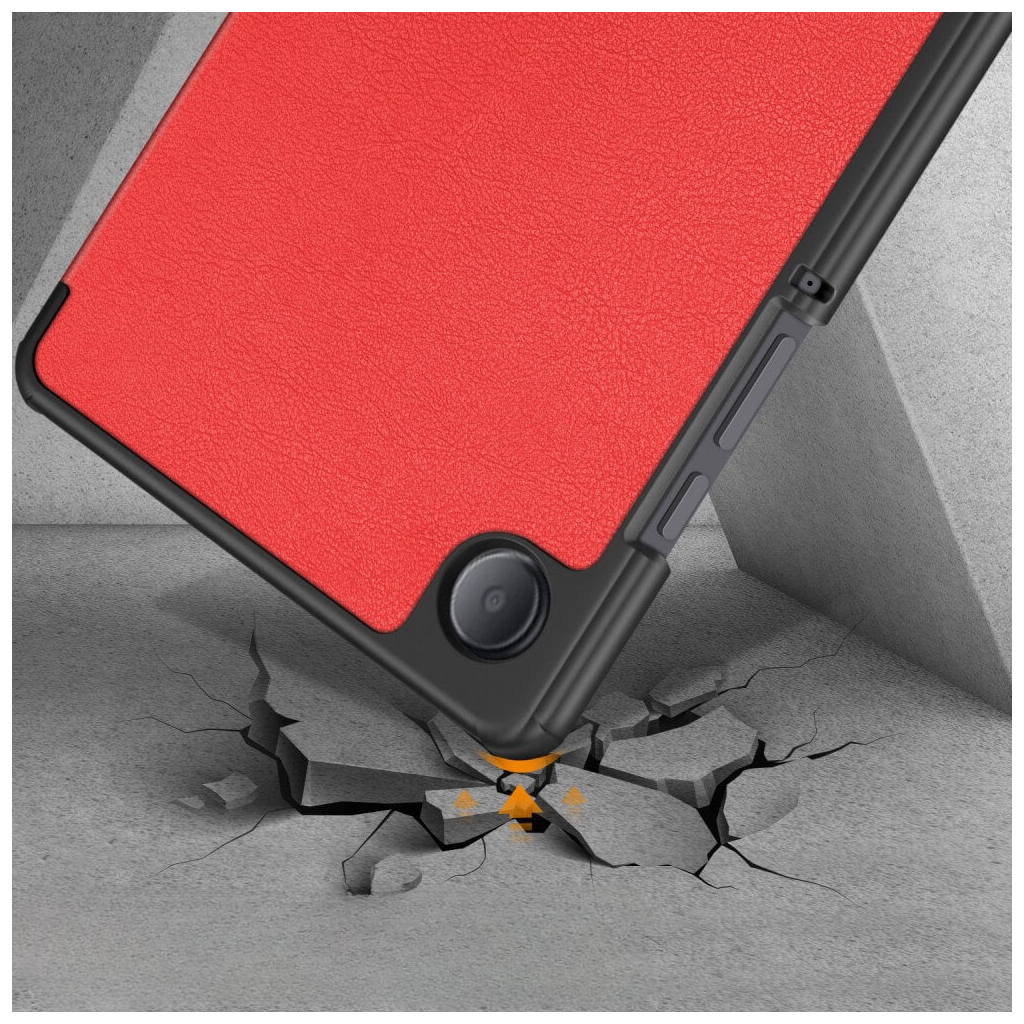 Чохол до планшета BeCover Smart Case Samsung Galaxy Tab A11 SM-X133/X135 8.7" Red (713966) - зображення 3