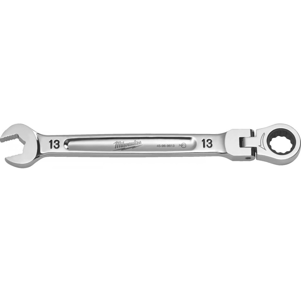 Ключ Milwaukee MAX BITE з тріскачкою і шарніром - 13 мм (4932480186) - зображення 1