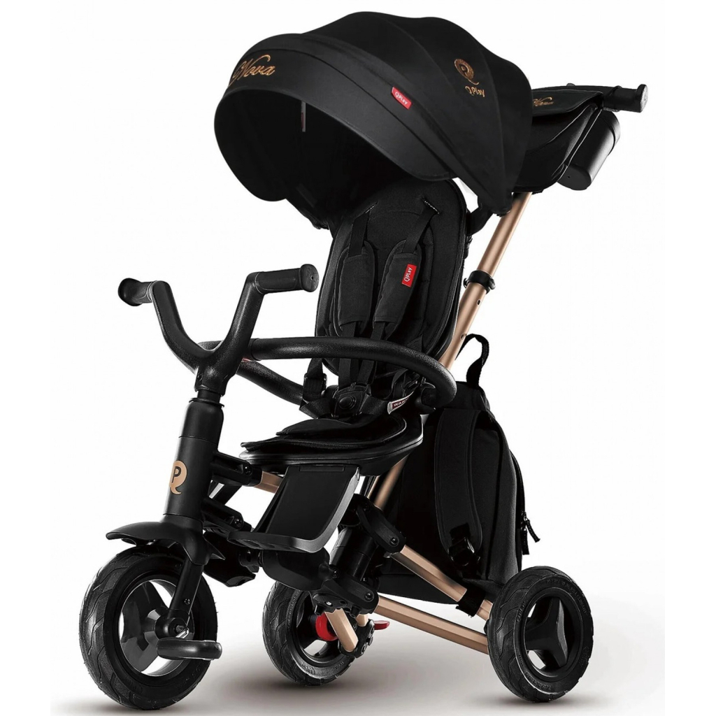 Дитячий велосипед QPlay Nova+ RubberGold складаний триколісний (S700Nova+RubberGold) - зображення 1