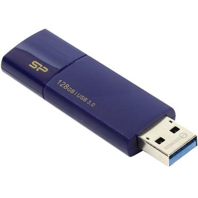 USB флеш накопичувач Silicon Power 128GB Blaze B05 Blue USB 3.0 (SP128GBUF3B05V1D) - зображення 4