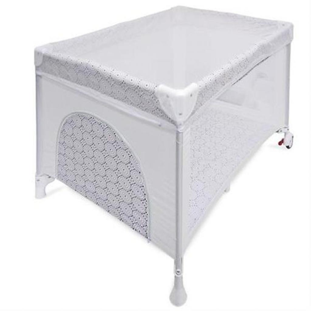 Дитячий манеж WonderKids Voyager (белый) (WK21-H27-002) - зображення 1