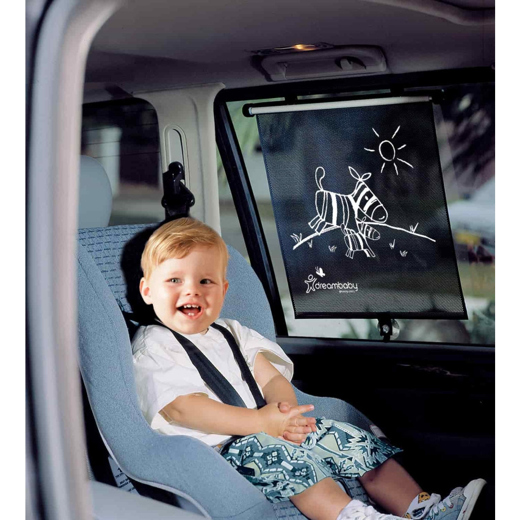 Сонцезахисний екран в автомобіль DreamBaby Zebra+Tiger (G238) - зображення 7