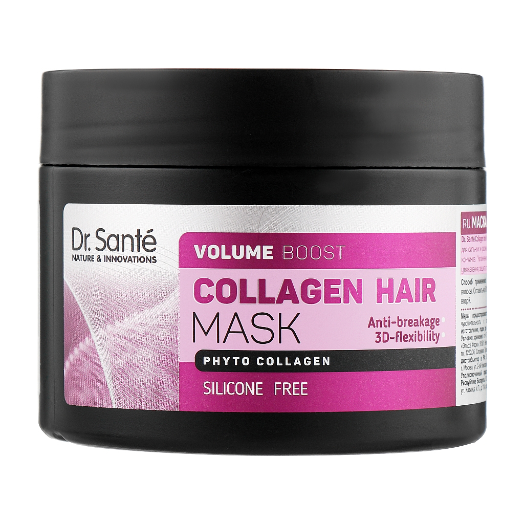 Маска для волосся Dr. Sante Collagen Hair Volume Boost 300 мл (8588006040333) - зображення 1