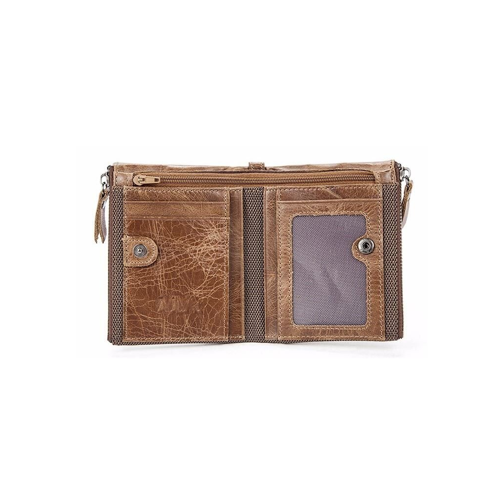 Гаманець Vintage Світло-коричневий (14684) - изображение 7