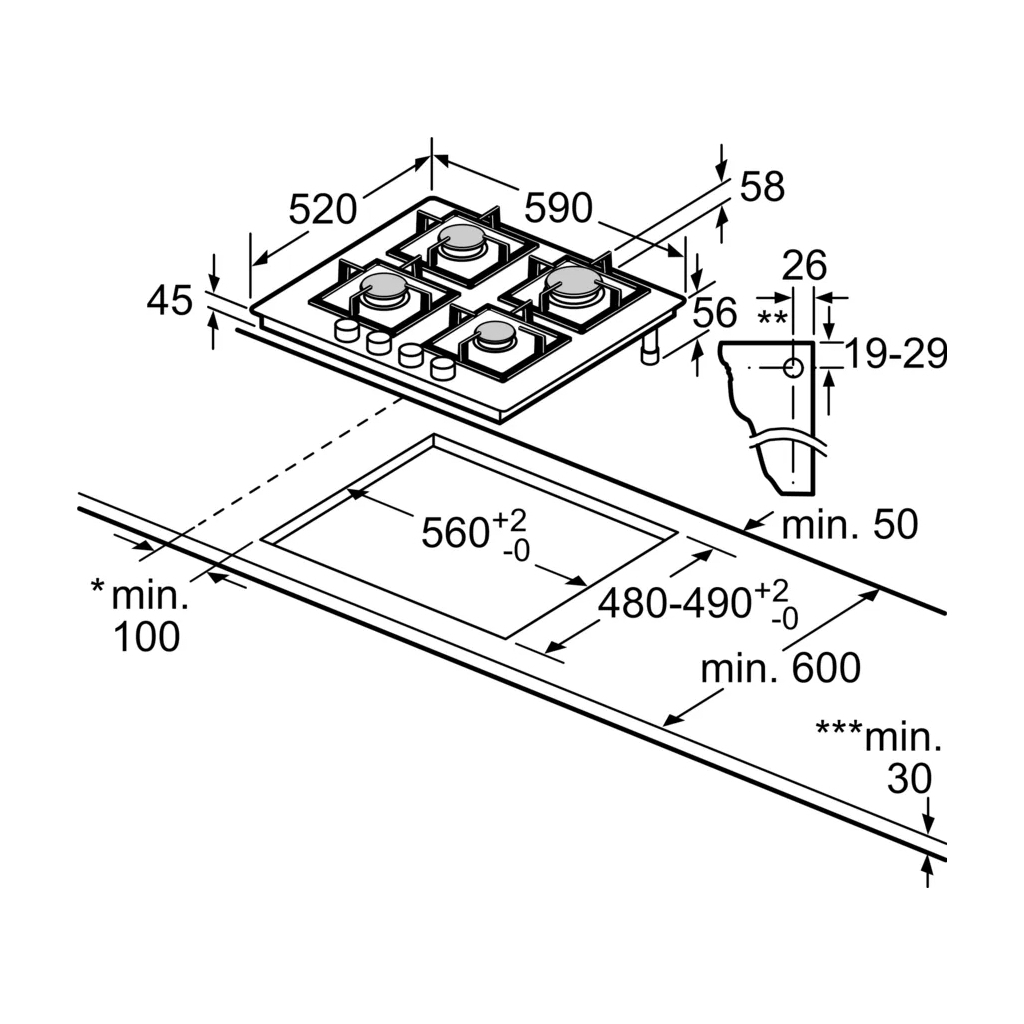 Варочна поверхня Siemens EN6B6NP40R - зображення 2