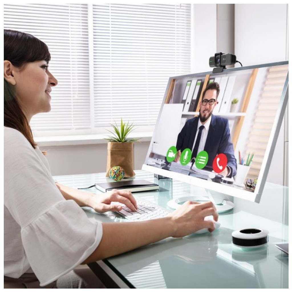 Веб-камера J5create JVU430 4K Ultra HD USB-A/C Black (JVU430-N) - зображення 6