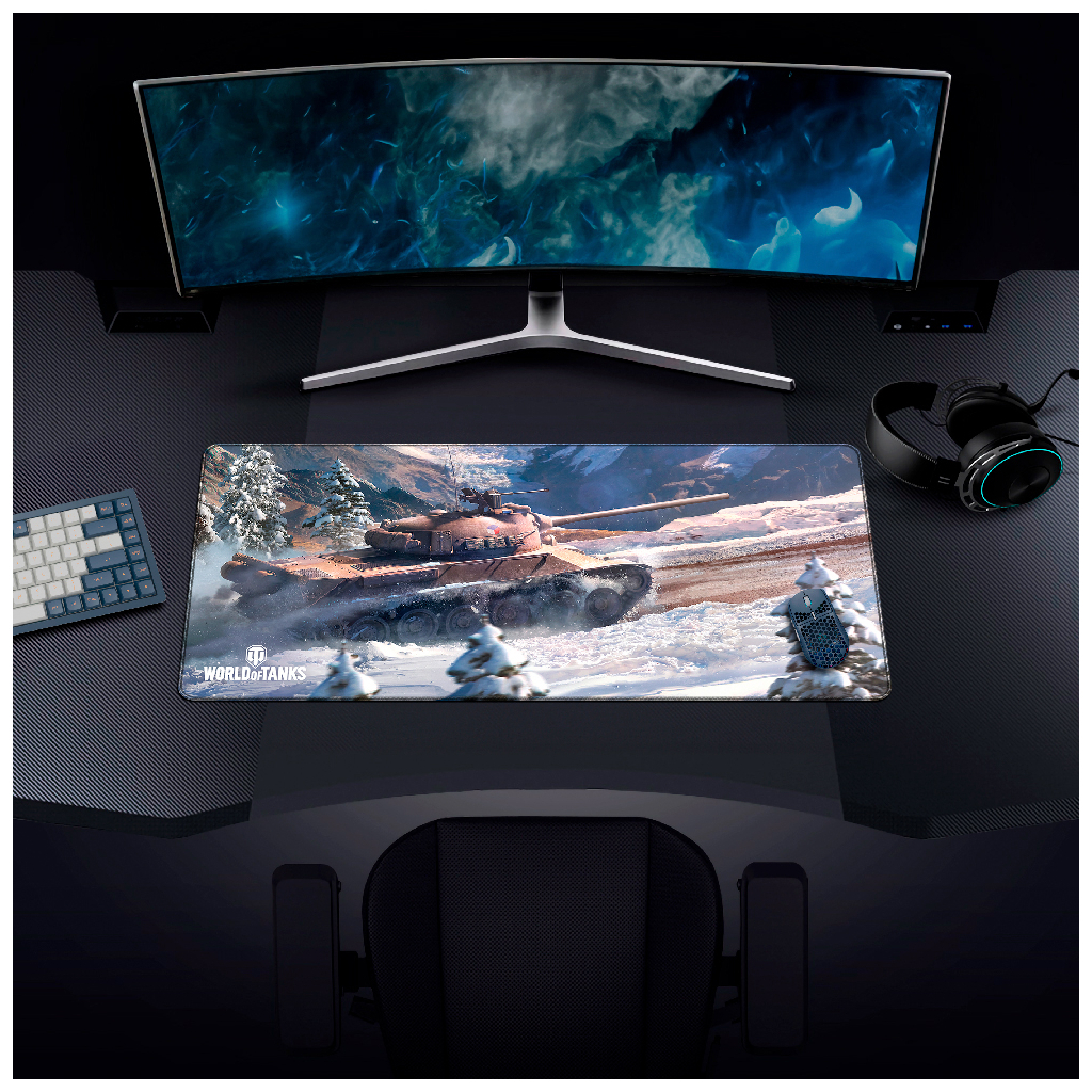 Килимок для мишки Wargaming World of Tanks TVP T 50/51 XL Multicolored (FSWGMP_T50/55_XL) - изображение 4