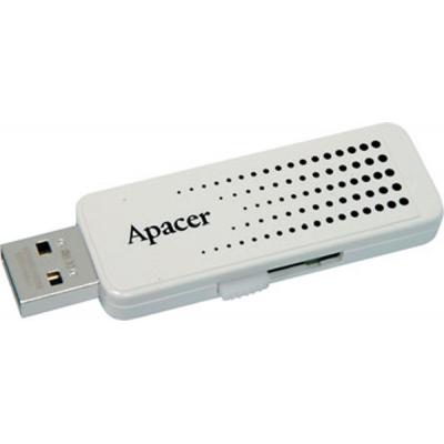 USB флеш накопичувач Apacer 8GB AH323 white USB 2.0 (AP8GAH323W-1) - зображення 6