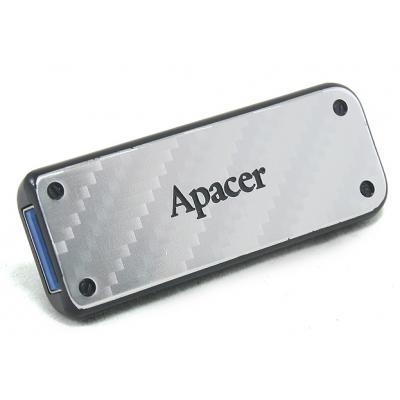 USB флеш накопичувач Apacer 64GB AH450 silver USB 3.0 (AP64GAH450S-1) - зображення 4