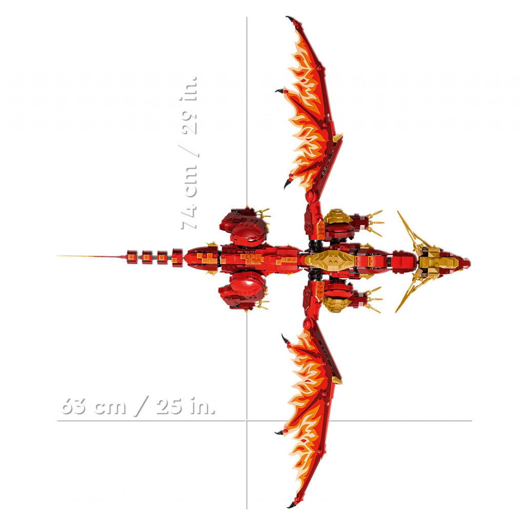 Конструктор LEGO Ninjago Першодракон руху (71822) - зображення 7