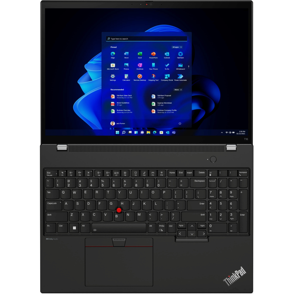 Ноутбук Lenovo ThinkPad T16 G2 (21K70049RA) - зображення 4
