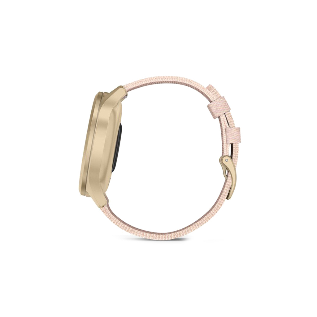 Смарт-годинник Garmin vivomove Style, S/E EU, Light Gold, Blush Pink, Nylon (010-02240-22) - зображення 5
