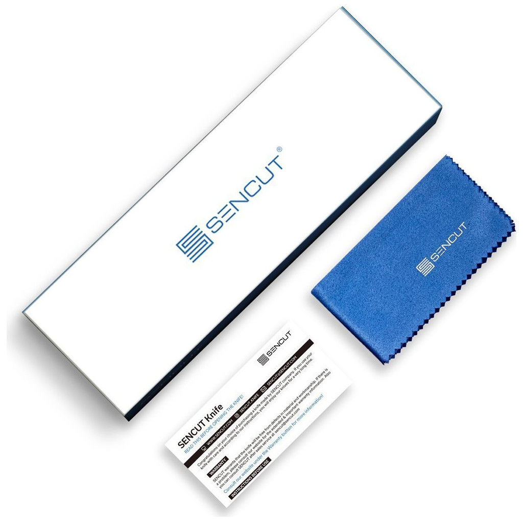 Ніж Sencut Waxahachie Dark Micarta Black Blade (SA11C) - зображення 6