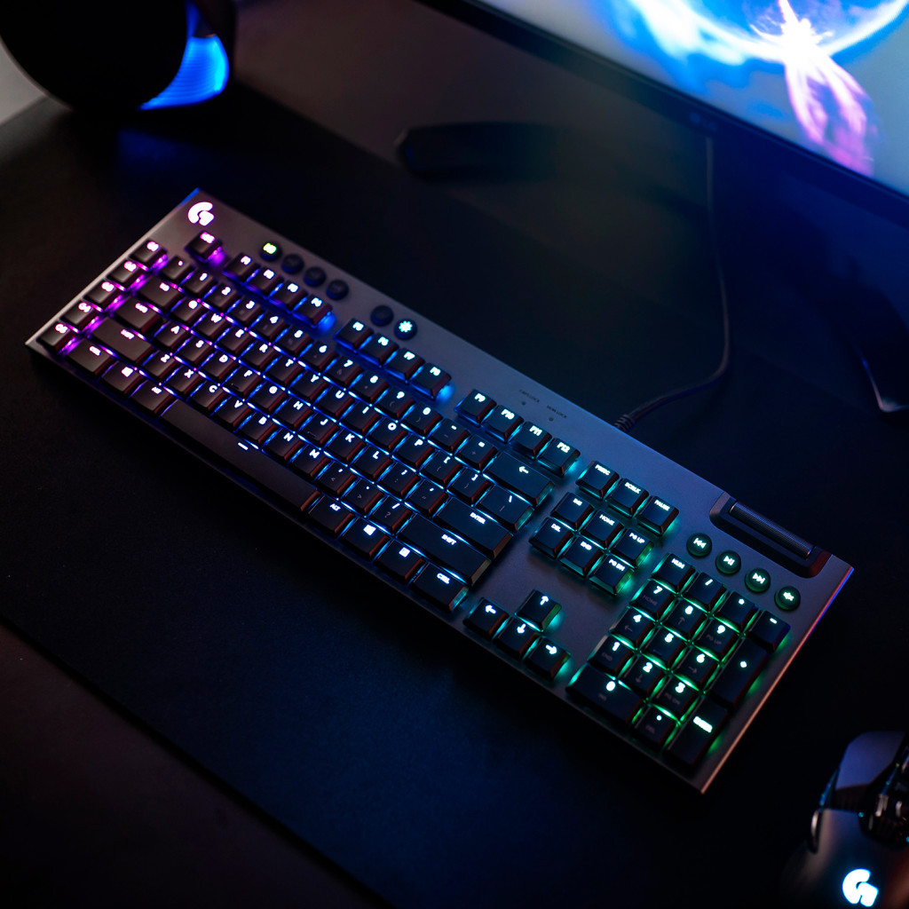 Клавіатура Logitech G815 Lightsync RGB Mechanical GL Tactile USB UA Black (920-008992) - зображення 8