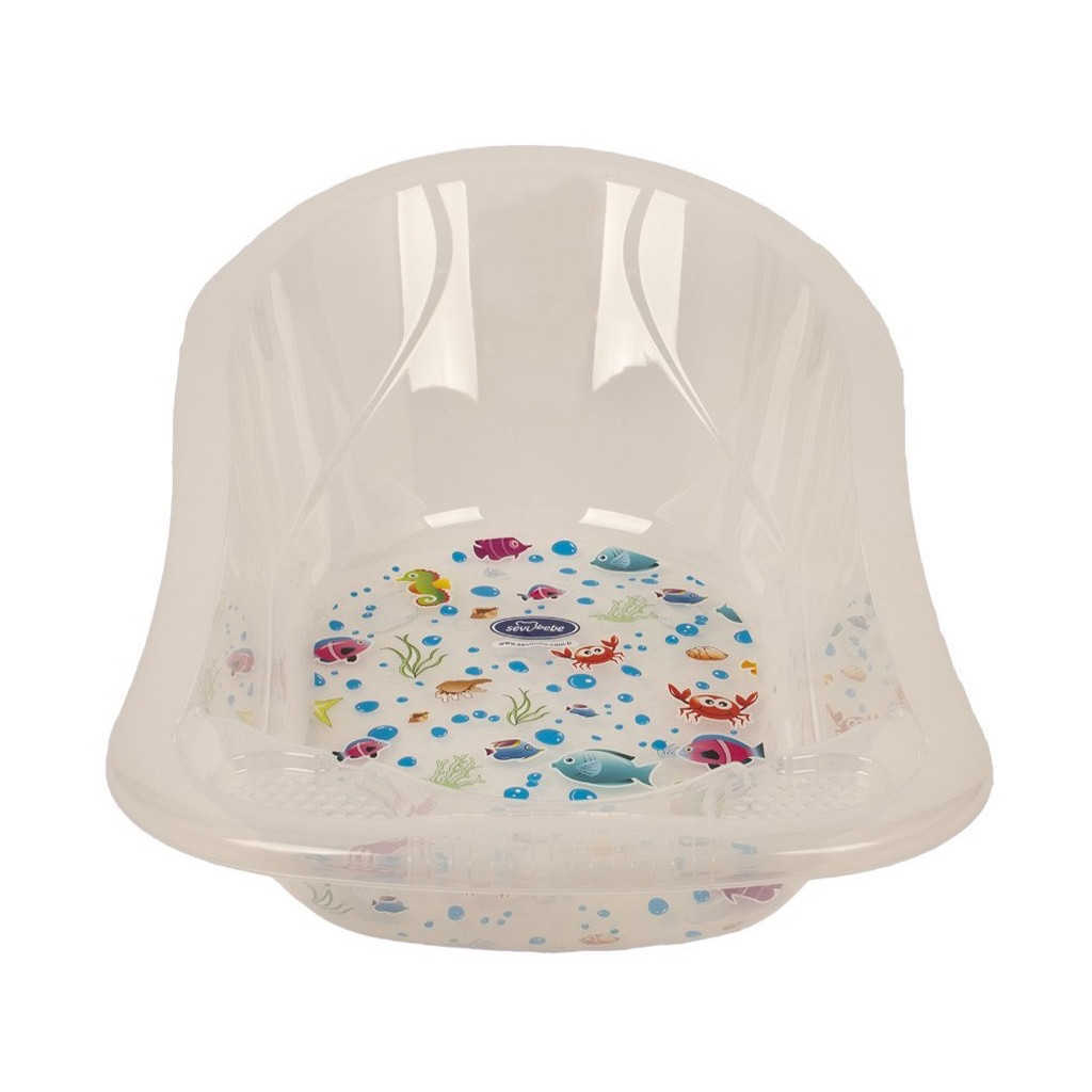 Ванночка Sevi Bebe зі зливом Біла (8692241007805) - зображення 2