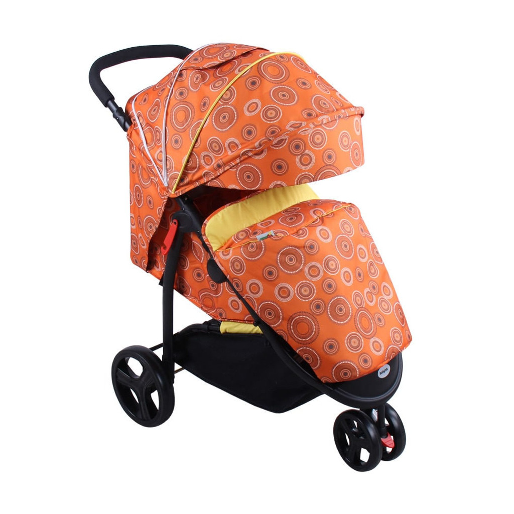 Коляска BabyHit Trinity Orange circles (14140) - зображення 1
