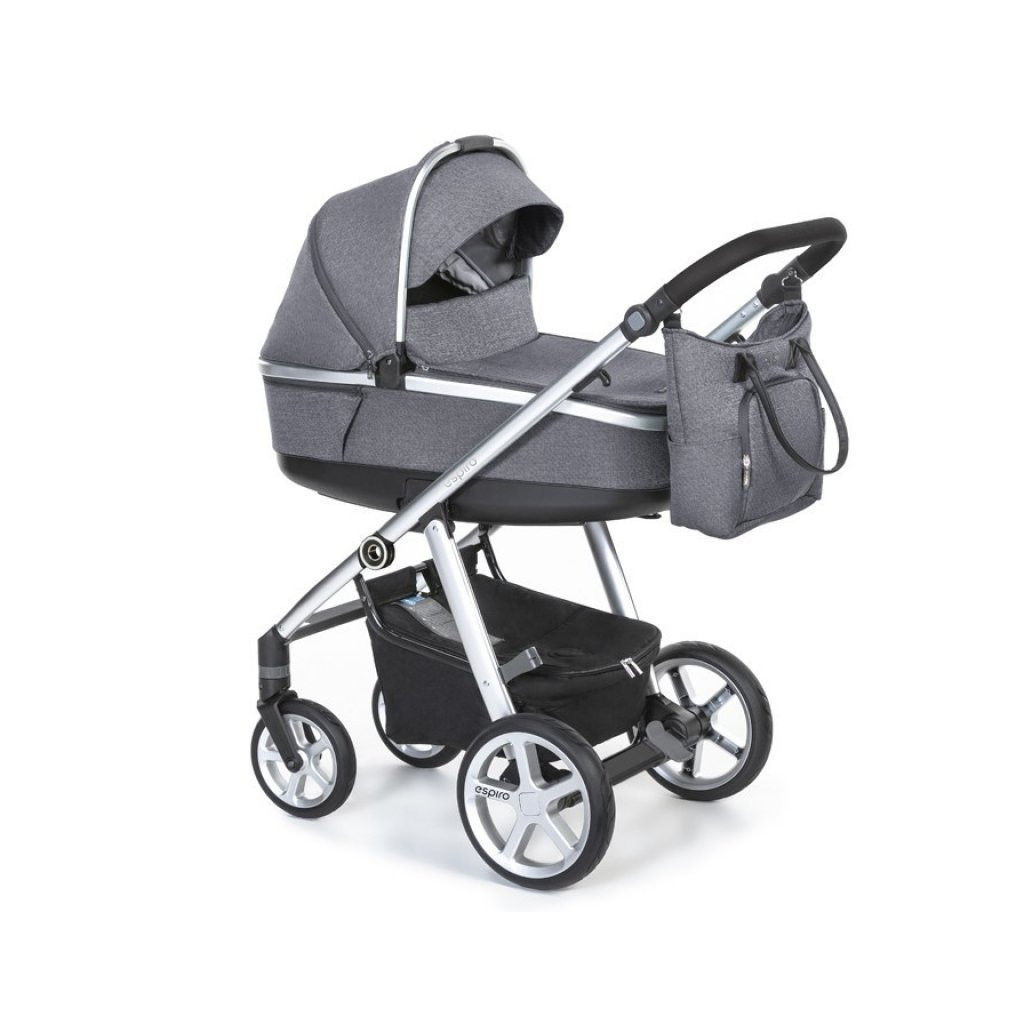 Коляска Espiro 2 в 1 Next Melange 2020 17 Graphite Street (5906724203442) - зображення 1