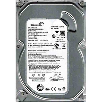 Жорсткий диск 3.5"  500GB Seagate (#ST3500418AS#) - зображення 1