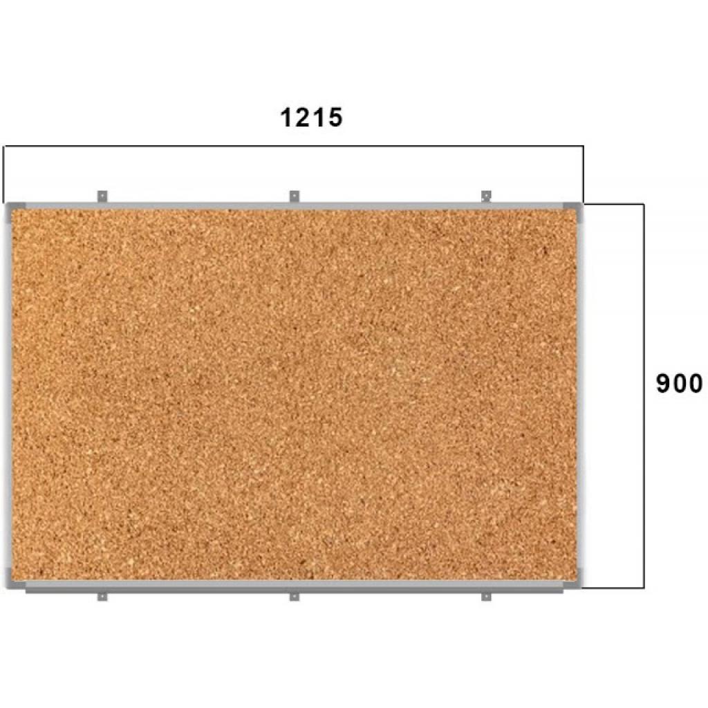 Офісна дошка Sector коркова 121.5х90 см (С0912) - изображение 4