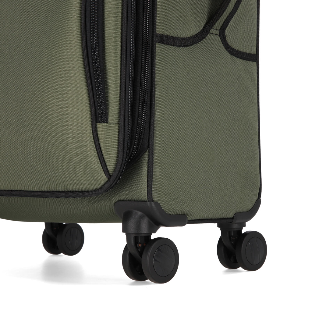 Валіза Bagland Валенсія середня 63 л хакі (835917571) - зображення 9