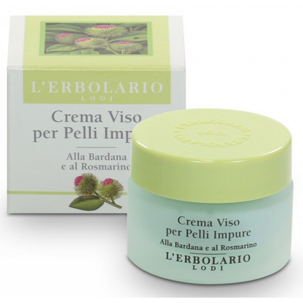 Крем для обличчя L'Erbolario для проблемної шкіри з Реп'яхом і Розмарином 30 мл (8022328500224) - зображення 1