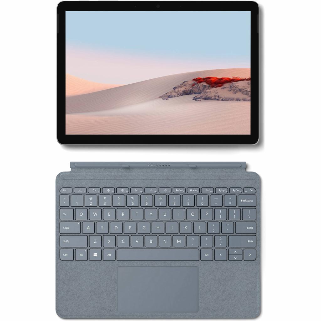 Чохол до планшета Microsoft Surface GO Type Cover Ice Blue (KCS-00111) - зображення 2