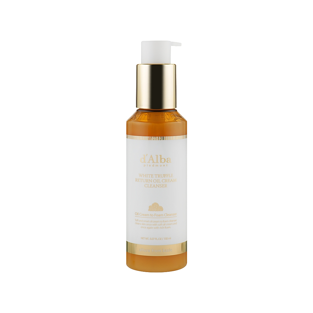 Крем для обличчя D'Alba White Truffle Return Oil Cream Cleanser 150 мл (8809686388325) - зображення 2