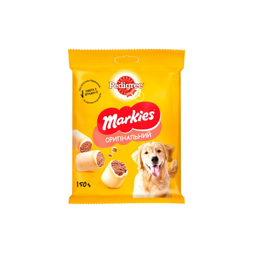 Ласощі для собак Pedigree Markies печиво 150 г (9003579302552) - зображення 1