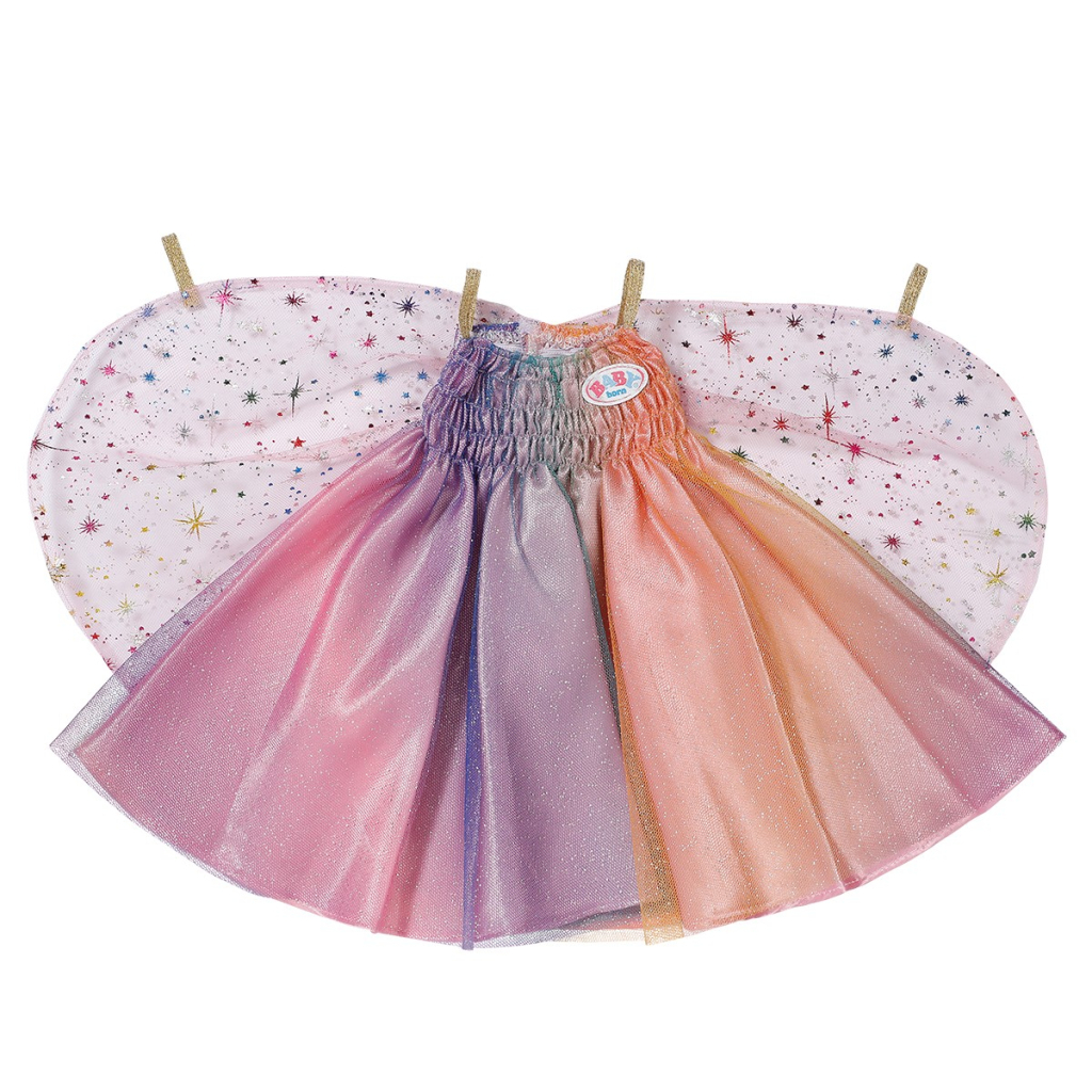 Аксесуар до ляльки Zapf Одяг для ляльки Baby Born - Сукня Веселка (836132) - зображення 1