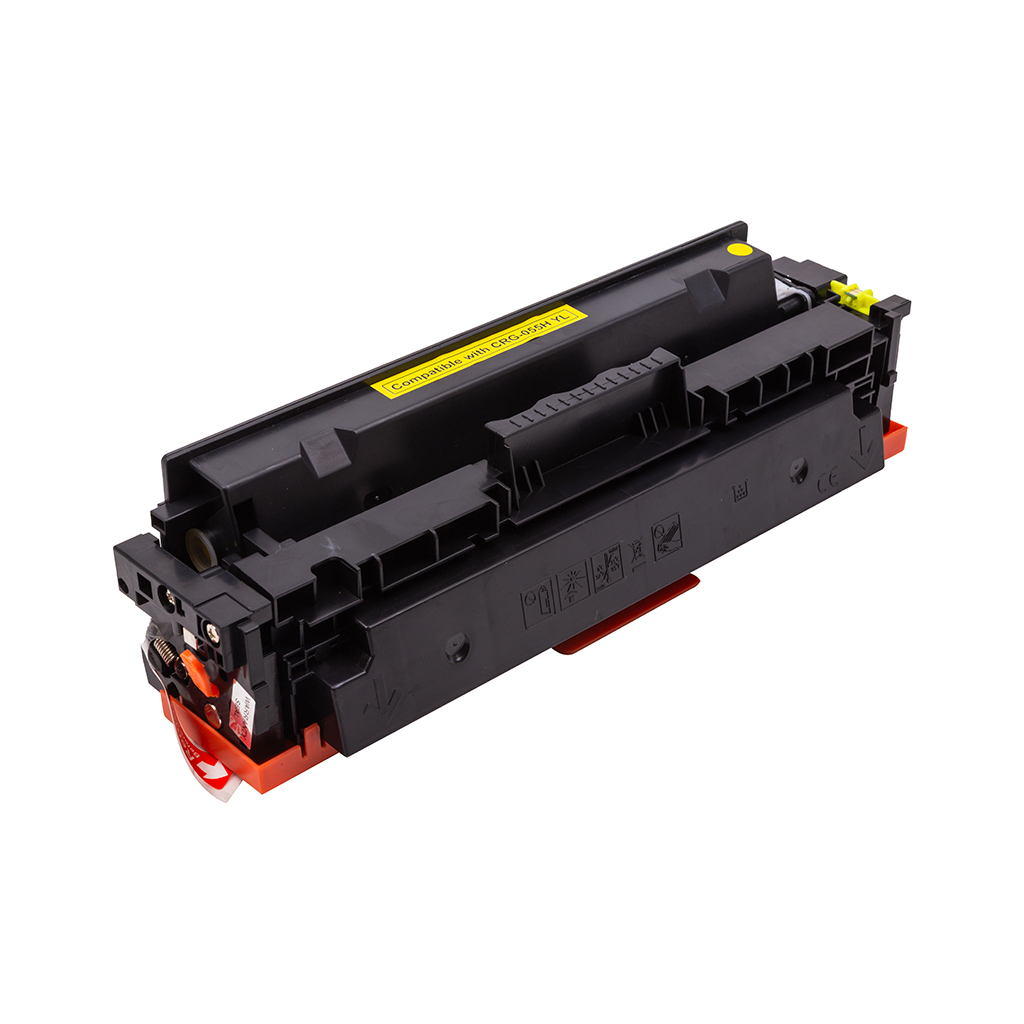 Картридж PowerPlant Canon 055H Color imageCLASS MF741cdw YL (PP-CRG-055HY) - изображение 1