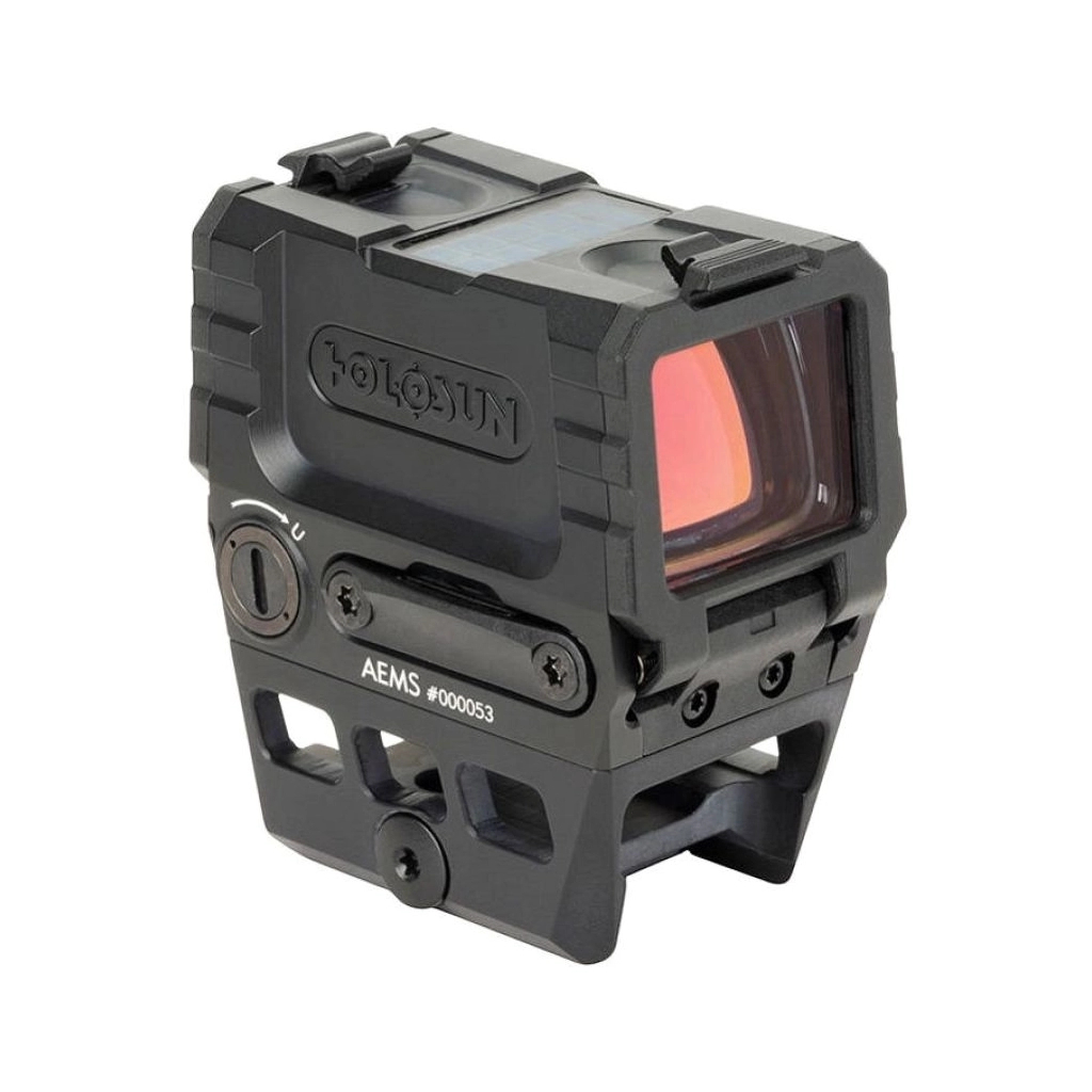 Коліматорний приціл Holosun AEMS точка 2 MOA + коло 65 МОА (Green) (AEMS GR 221301) - зображення 2