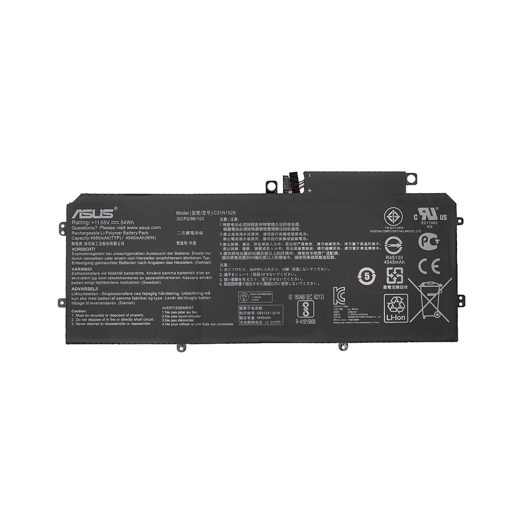 Акумулятор до ноутбука ASUS ZenBook Flip UX360 (C31N1528) 11.55V 54Wh PowerPlant (NB431038) - зображення 1