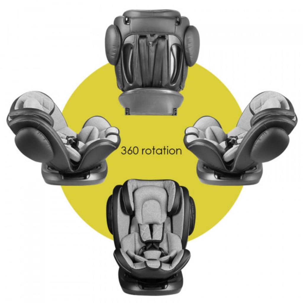 Автокрісло Bertoni/Lorelli Aviator Isofix 0-36 кг Black/Red - зображення 2