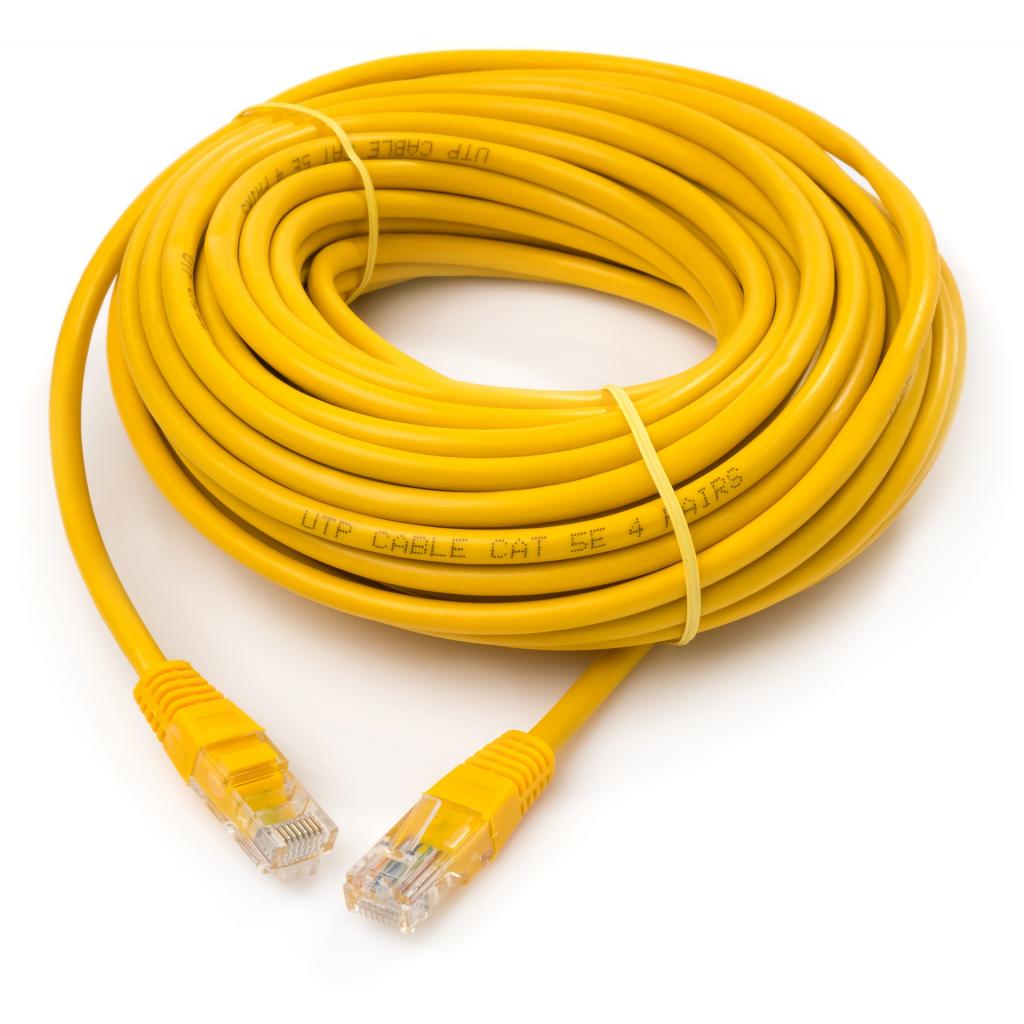 Патч-корд Vinga UTPCat5e 15 m CCA (VCPPCCCS15Y) - зображення 3